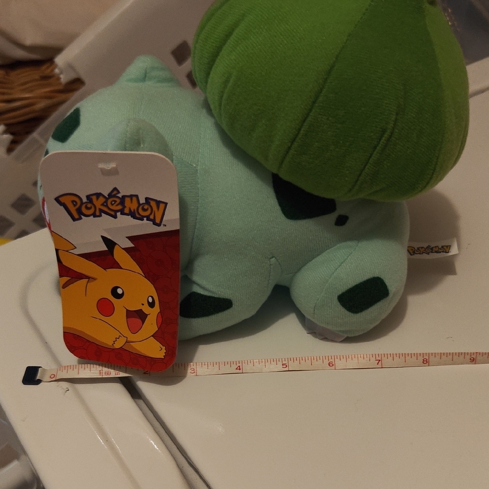 Pokemon Plush Set - Green Bulbasaur and Orange Charmander - Picture 5 of 6